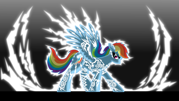 Rainbow Dash, Lightning Rider (alternate version)