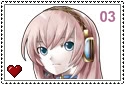 Luka Megurine Stamp