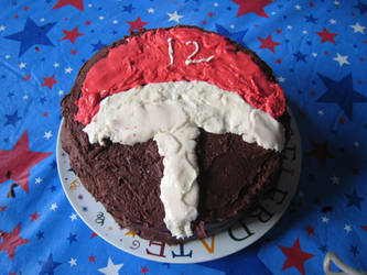 Uchiha Fan Cake