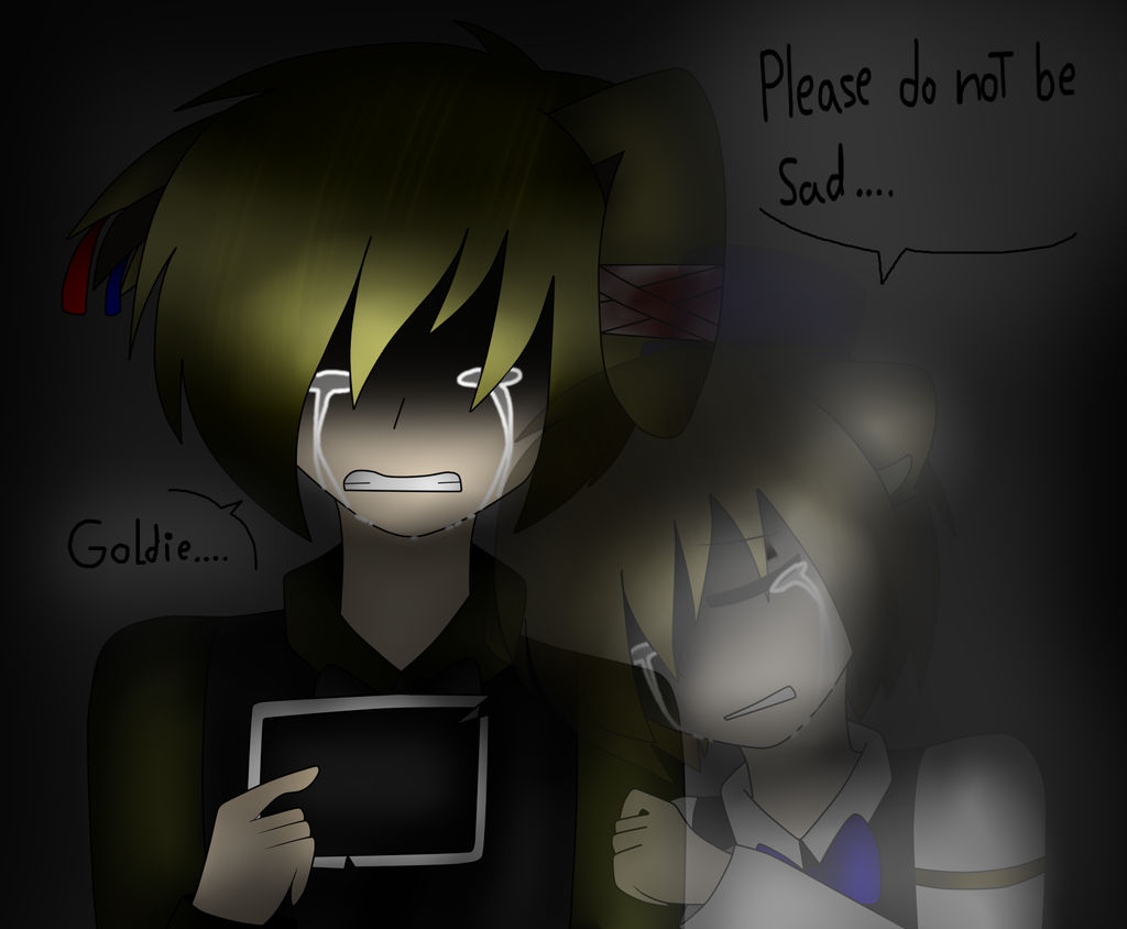 Springtrap Sad (springtrap and goldie) please do not be sad..... by vinyl194 on DeviantArt