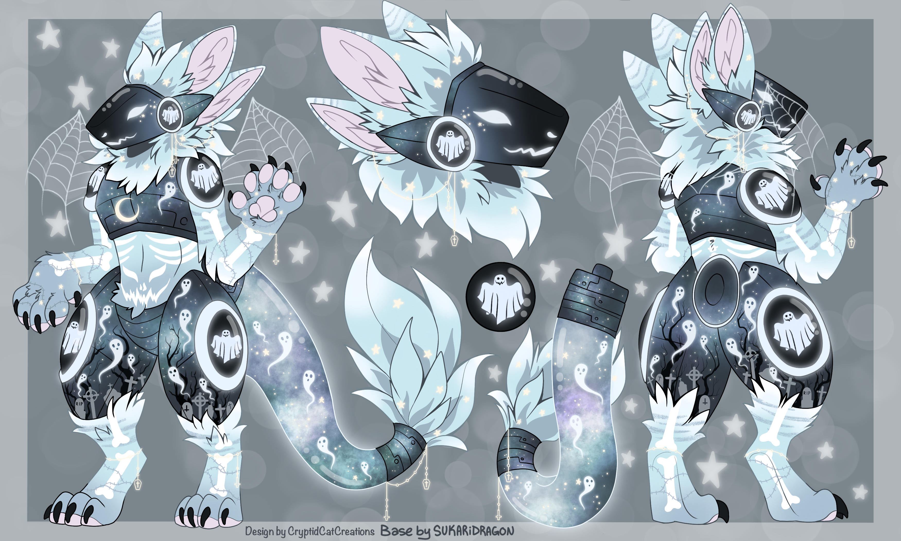 Protogen Adopt: Phantom - Set Price [Closed] by CryptidCatCreations on  DeviantArt