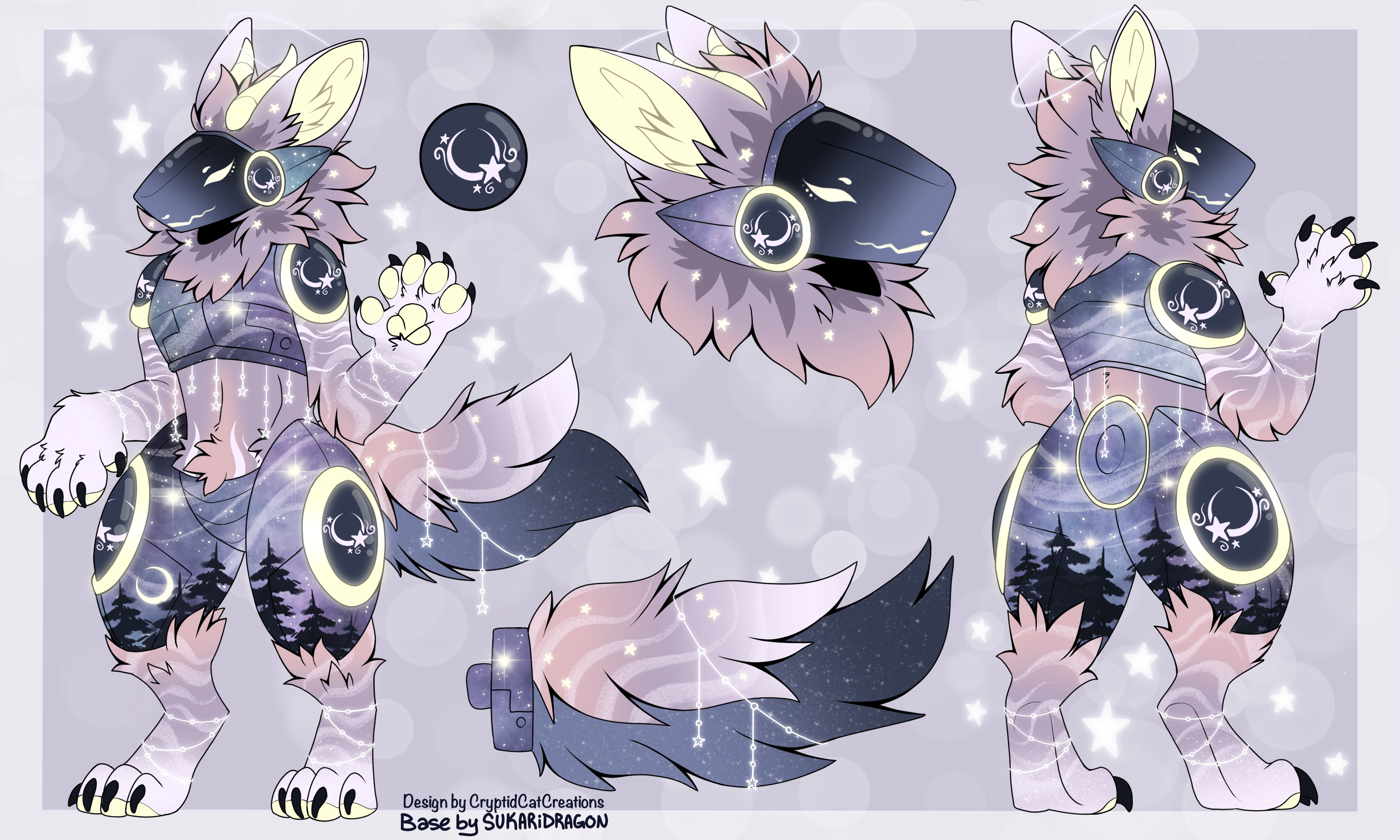 Protogen Adopt: Fae - Set Price (Closed) by CryptidCatCreations on