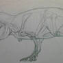 Tyrannosaurus Rex sketch