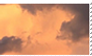 golden clouds stamp