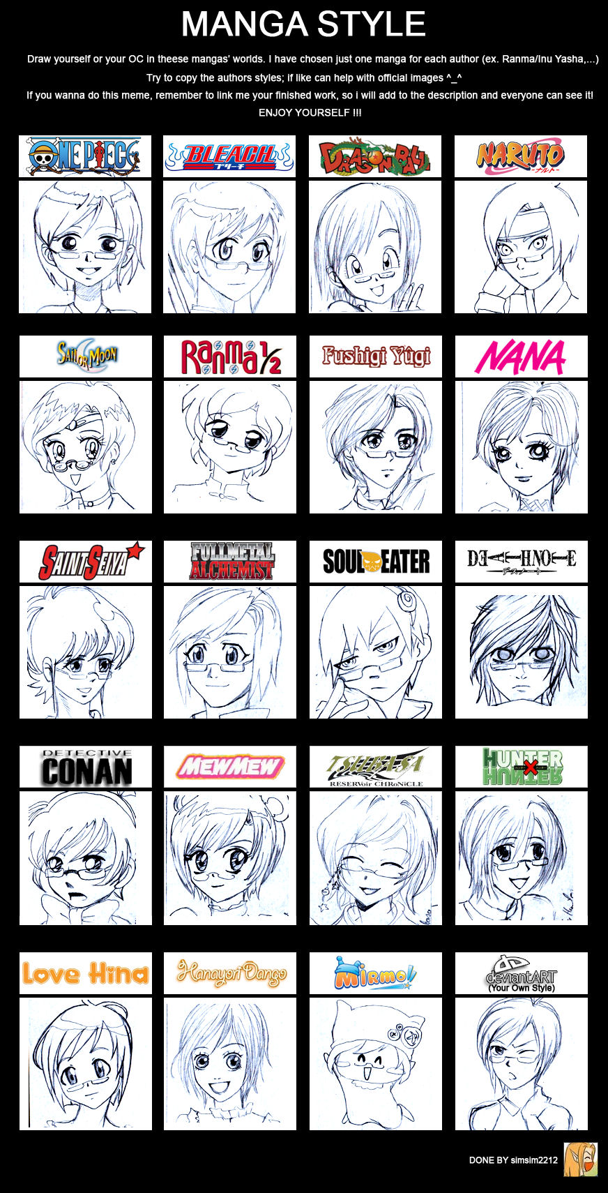 The Anime Hair Index by xxangelsilencex on DeviantArt