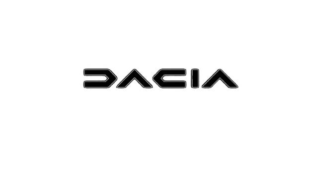 DACIA new logo white