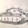 T-12E MBT (Inktober Nr.5)