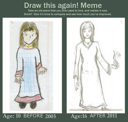 Before and After Meme- Catherine