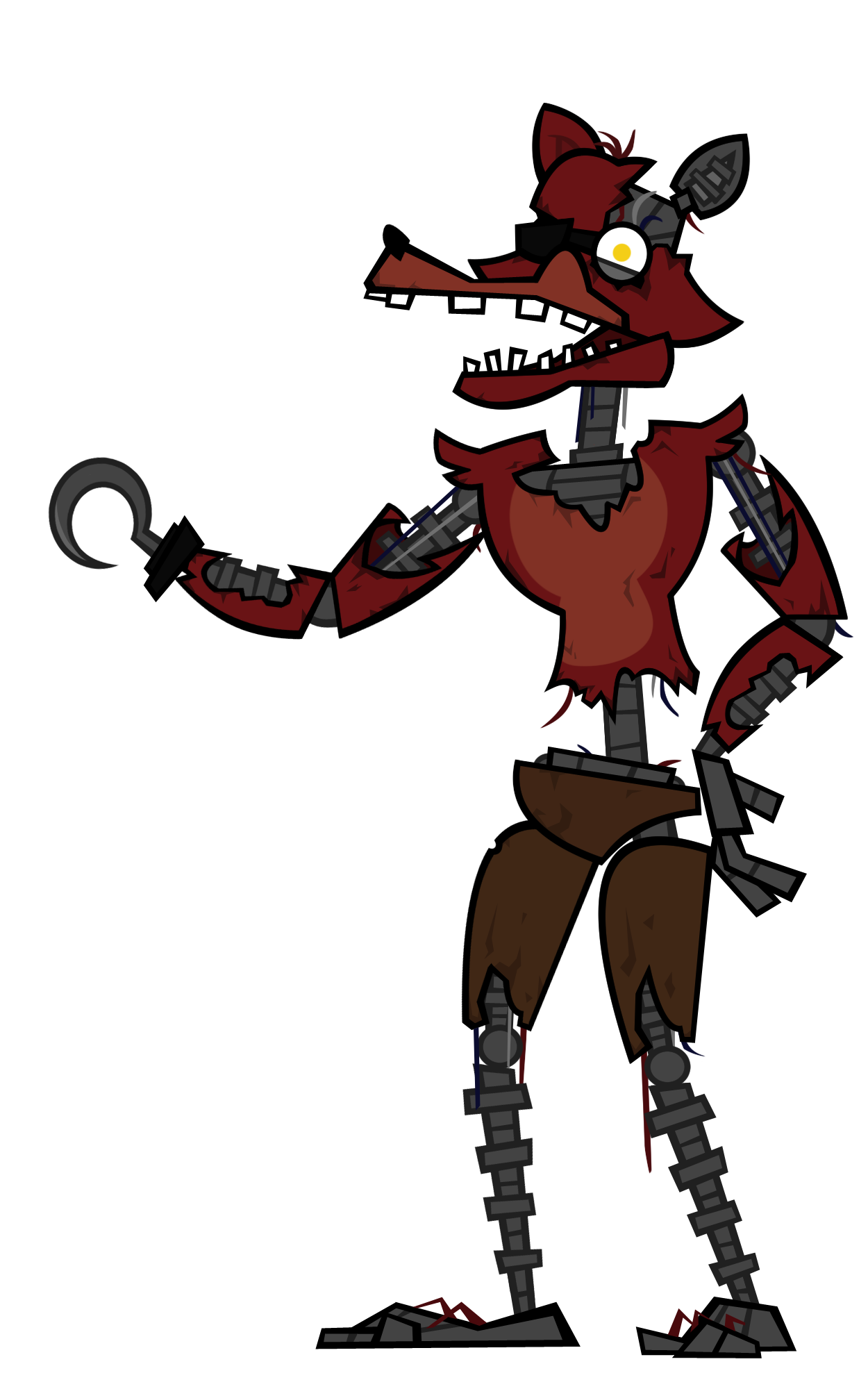 Ignited Foxy TJoCR by TillerBroPixels on DeviantArt