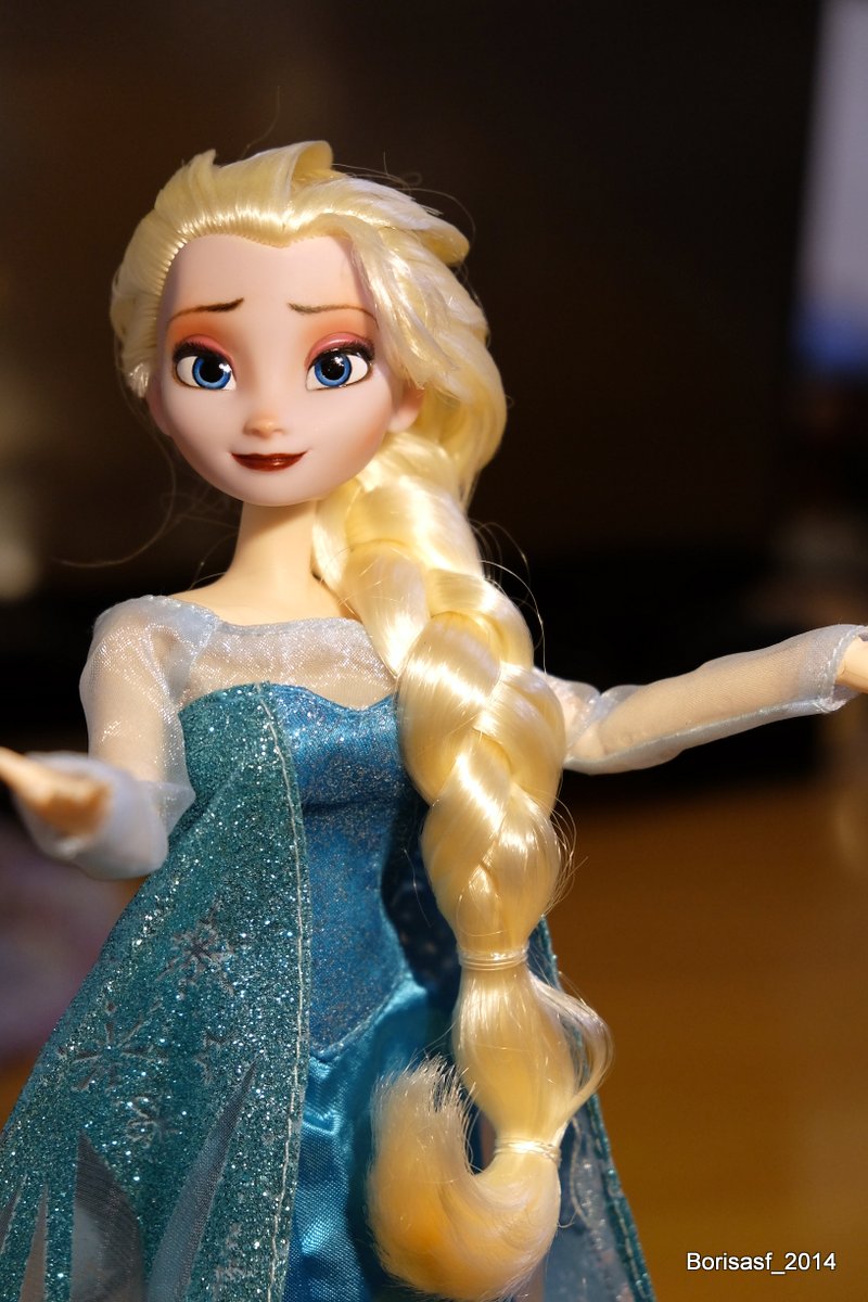 Frozen doll Elsa repaint-1 by borpan on DeviantArt