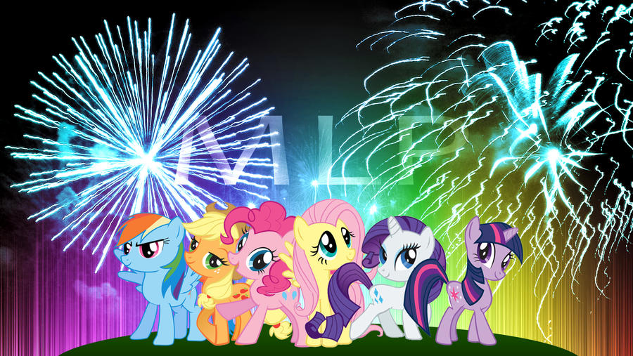 MLP (Wallpaper) by Hardii on DeviantArt