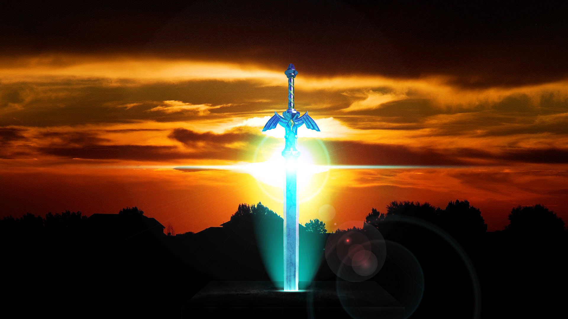 Master Sword (Spazzygamergirl request Wallpaper)