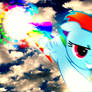 Sonic Rainboom (Wallpaper)(Edit)