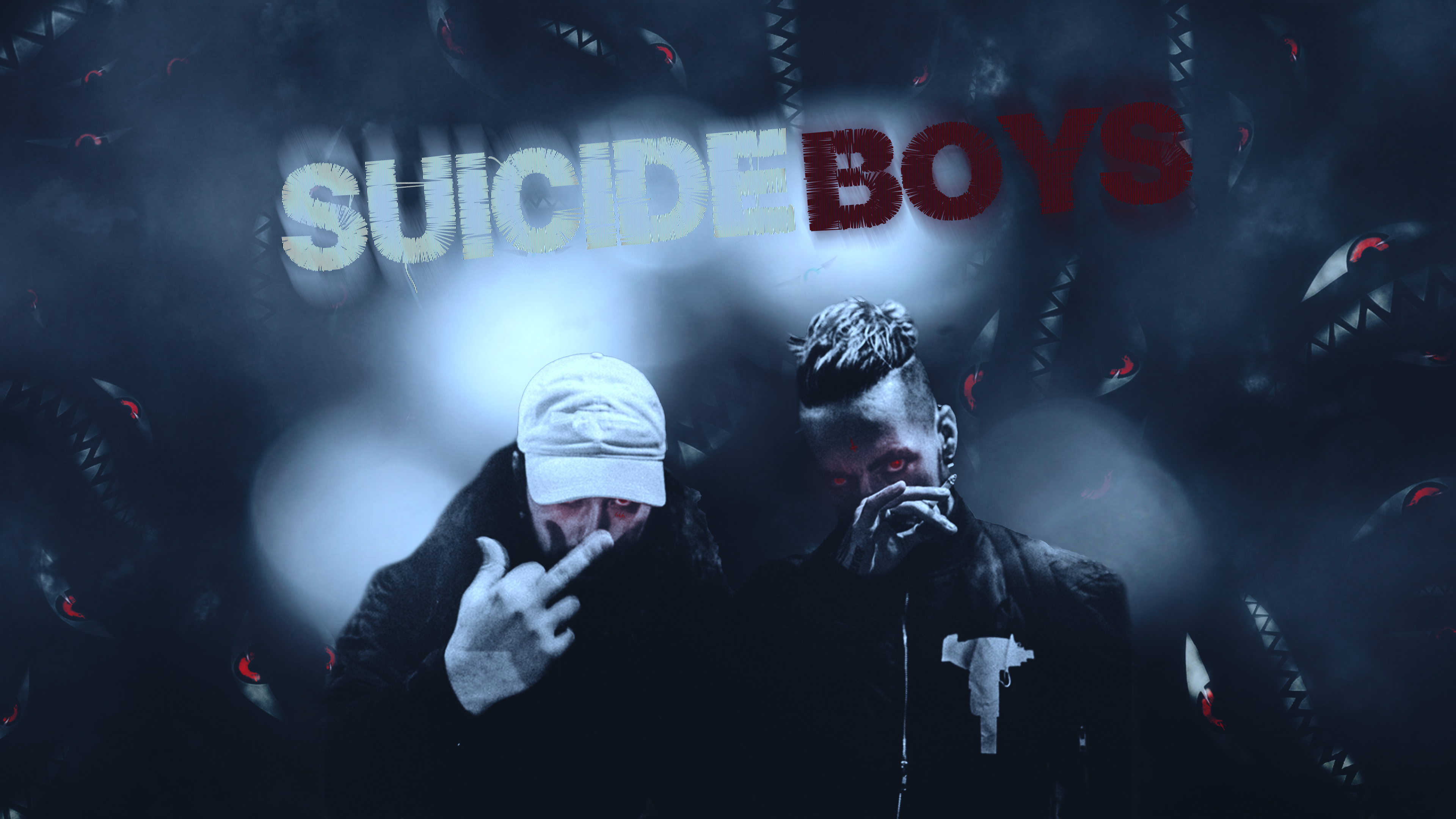 Suicideboys là một nhóm nhạc tài năng với âm nhạc độc đáo và tinh thần đầy cá tính. Hãy cùng xem những hình ảnh về họ, nơi bạn sẽ được trải nghiệm một chút những giai điệu bùng nổ và tinh thần tự do.