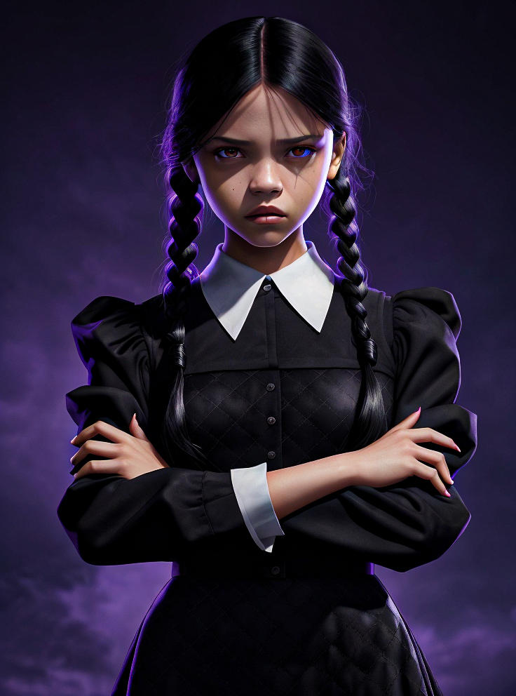 Wednesday Poster by FantomVisual on DeviantArt