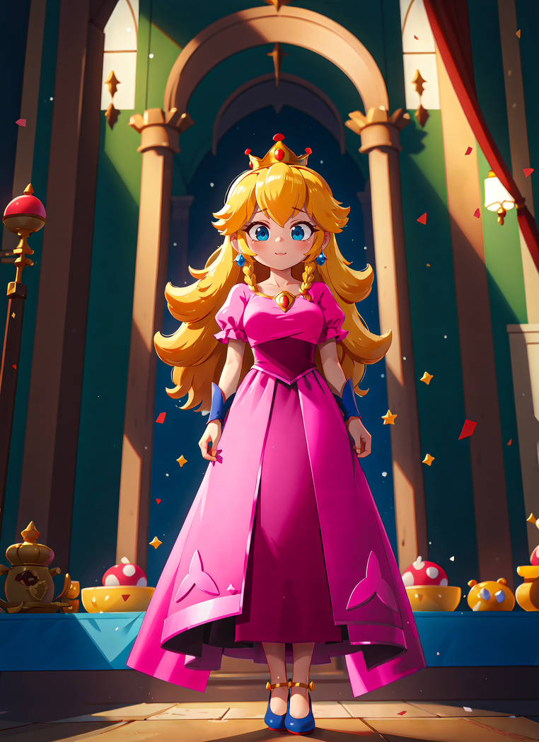 Fanatsy Peach Princess Peach by FantomVisual on DeviantArt