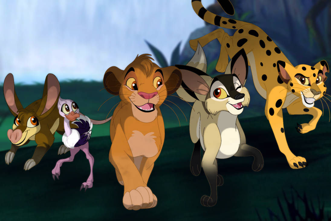 Simba's Gang by Percy-McMurphy on DeviantArt