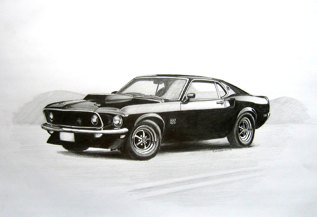 Ford Mustang '69 Boss 429