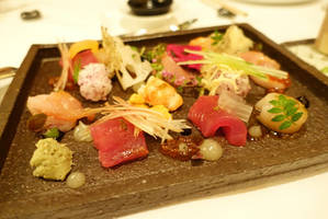 Tsukiji Market Seasonal Sashimi