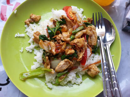 Thai Basil Chicken Rice