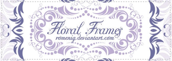 Floral Frames Brushes