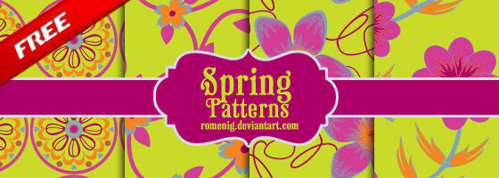 Spring Flower Patterns