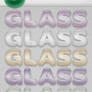 Amazing Glass Text Styles