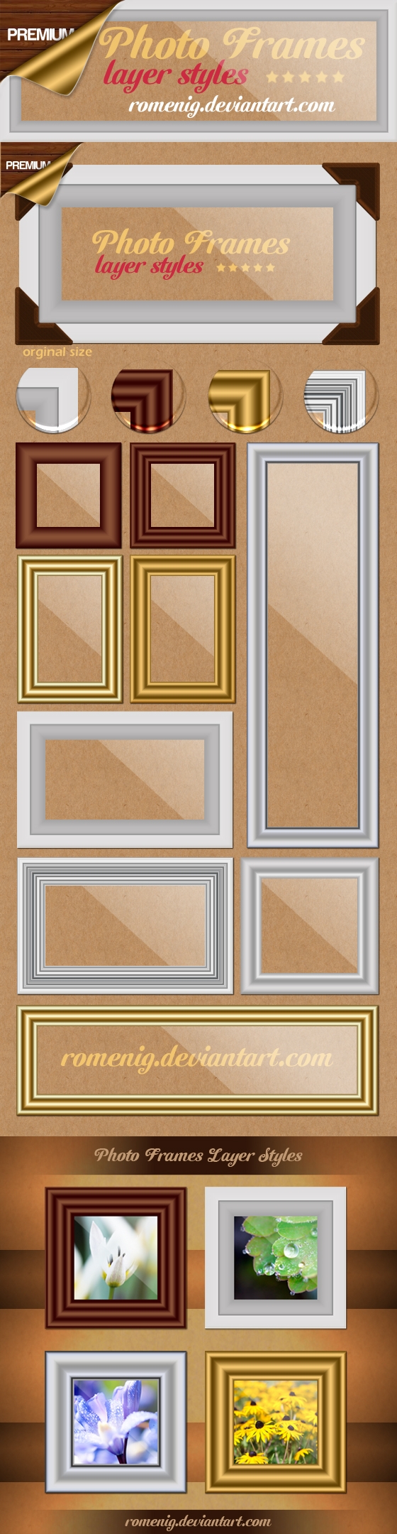 Photo Frames Layer Styles