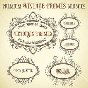 Premium Victorian  Vintage Frames