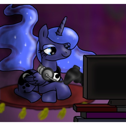 A late night for Gamer Luna