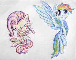 Two pegasi filies