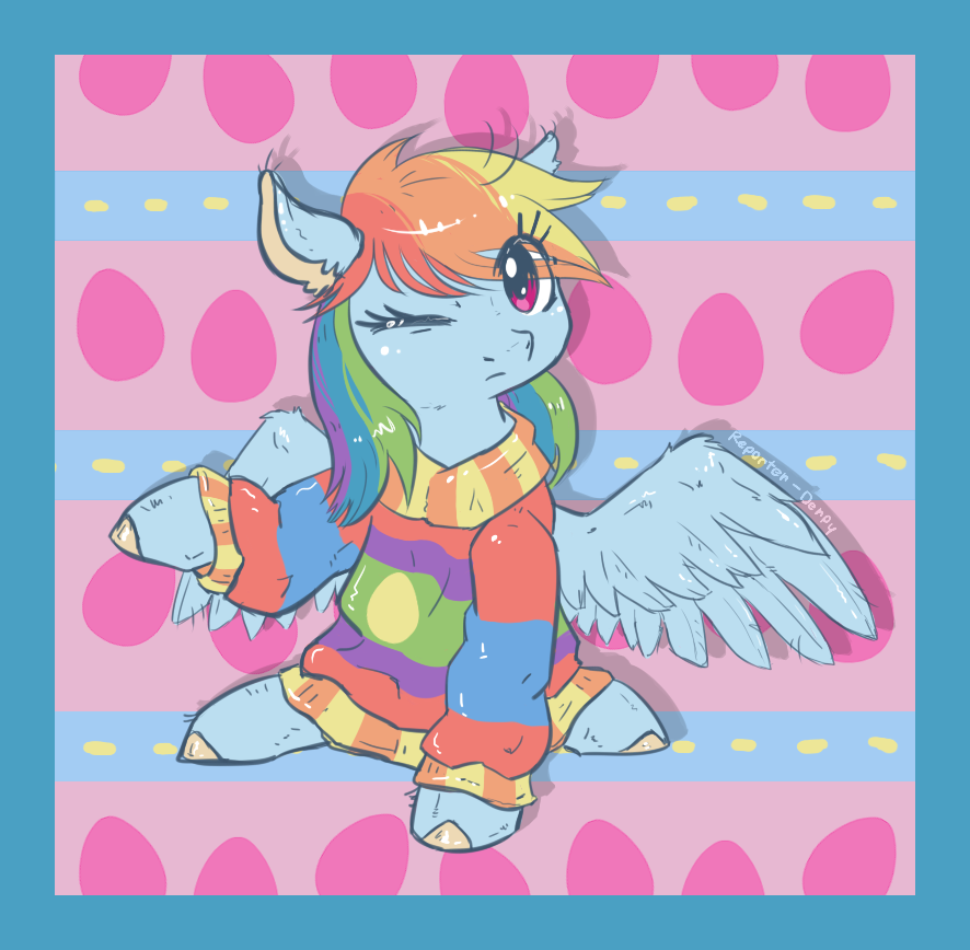 Easter sweater Dashie