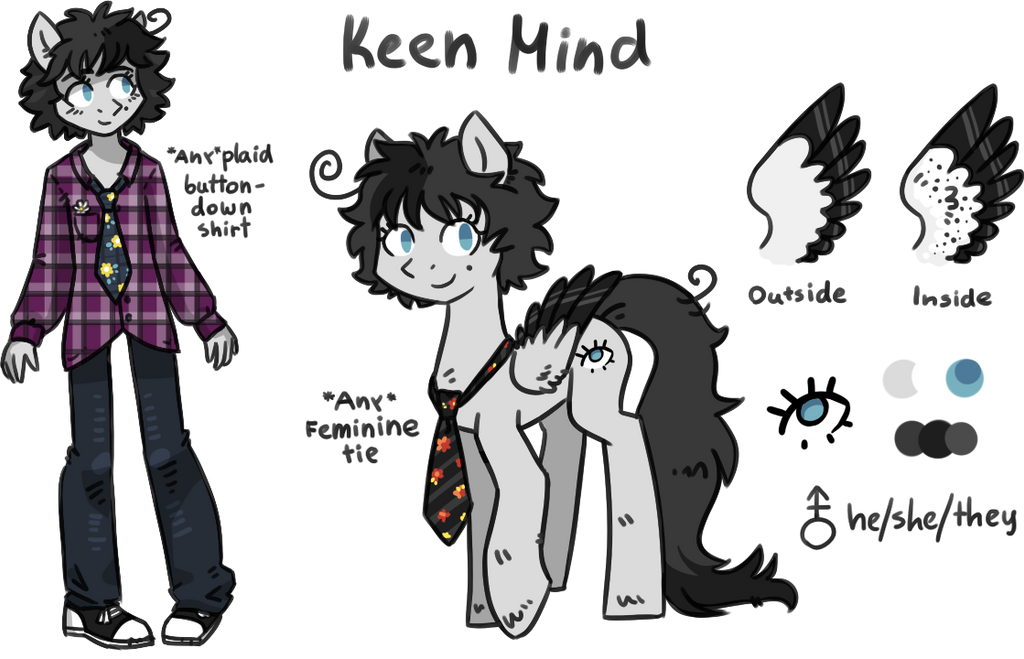 Keen Mind reference by KYAokay on DeviantArt