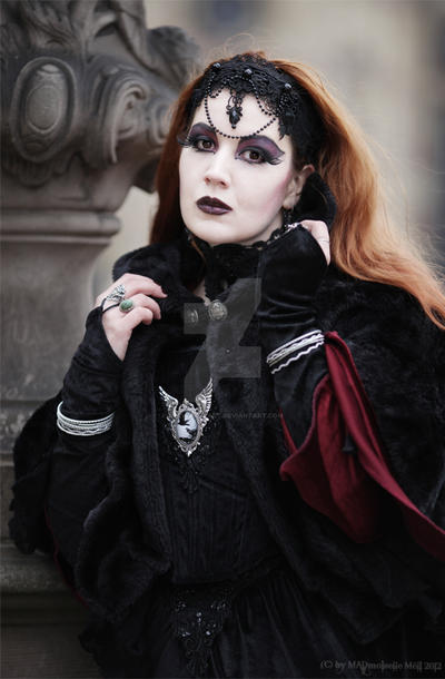 Random Goth Lady Lady Goth by MeliOakheart on DeviantArt