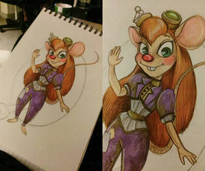 Gadget Hackwrench Steampunk WIP