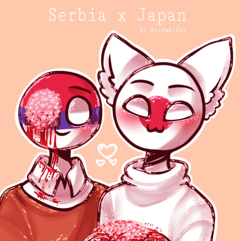 Japan - Countryhumans _wild_serbia_ - Illustrations ART street