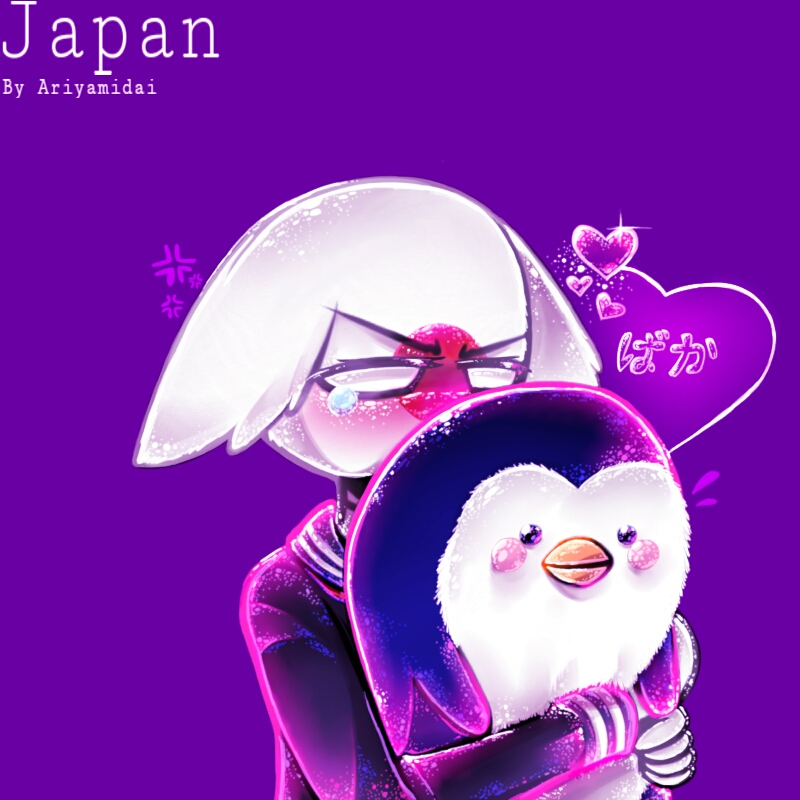 Hey is this Japan? : r/CountryHumans