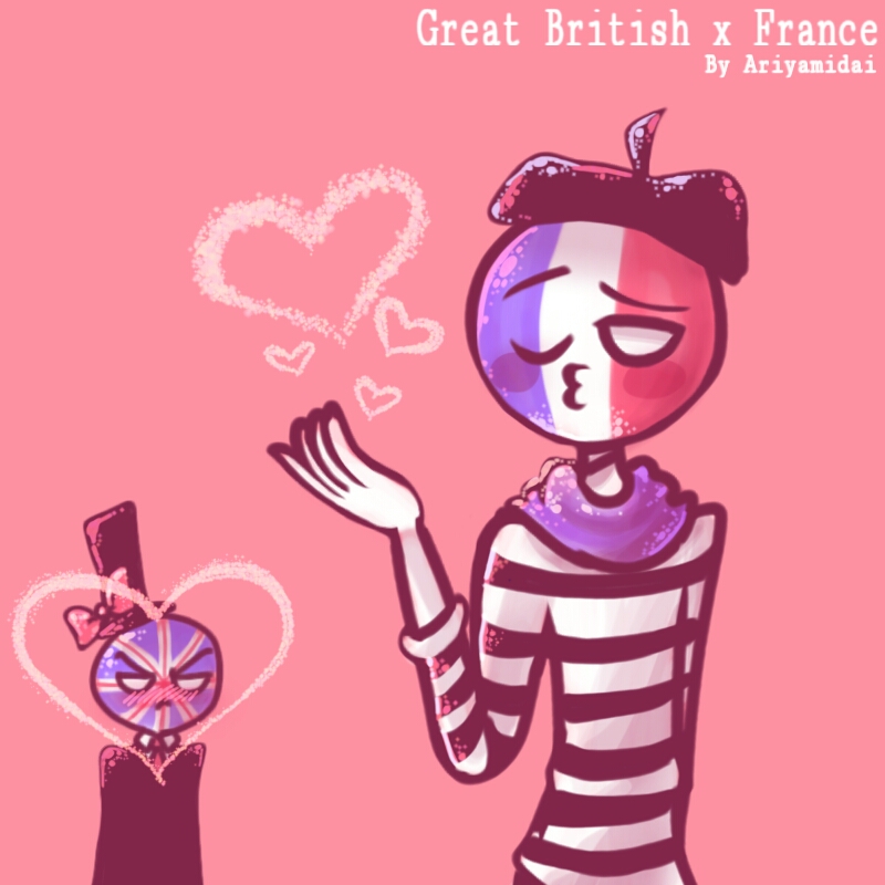 Countryhumans : Great British x France ~ by Ariyamidai on ...