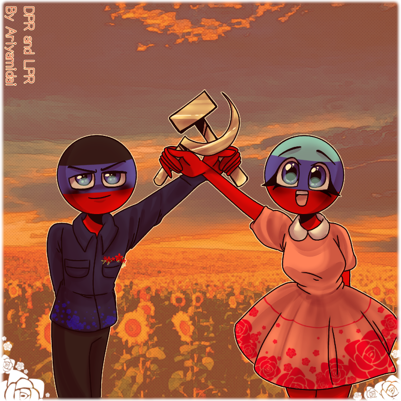 Dpr Country Countryhumans: DPR and LPR ~ by Ariyamidai on DeviantArt