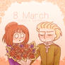 Axis Power Hetalia: 8 March ~