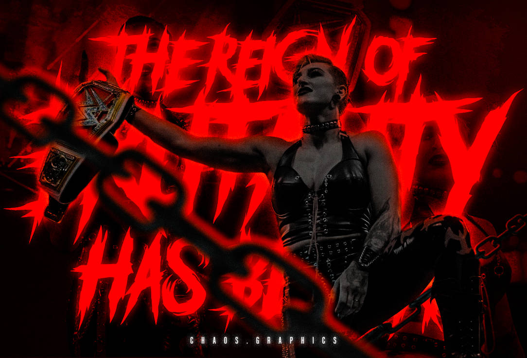 Rhea Rifl The Reign Of Brutality Has Begun - Rhea Ripley by ChaosGRFX on DeviantArt