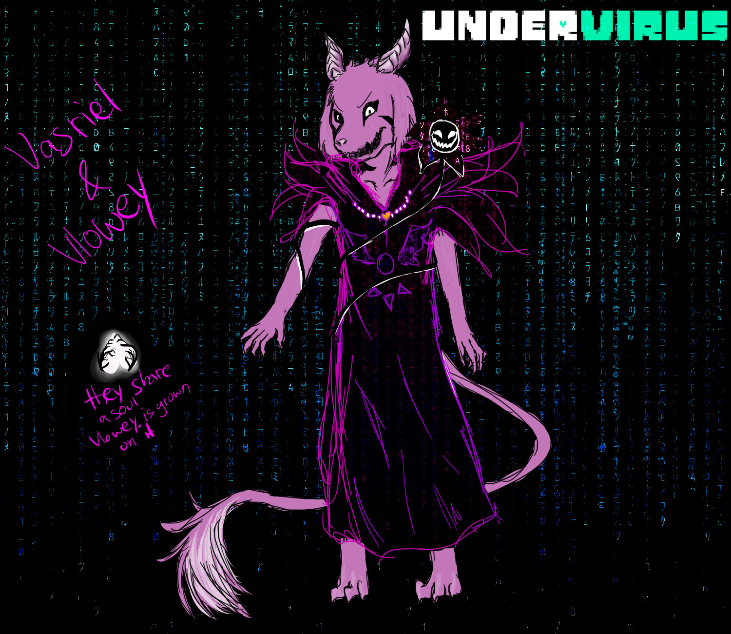 Vasriel und Vlowey - Undervirus [RefSheet/STREAM]