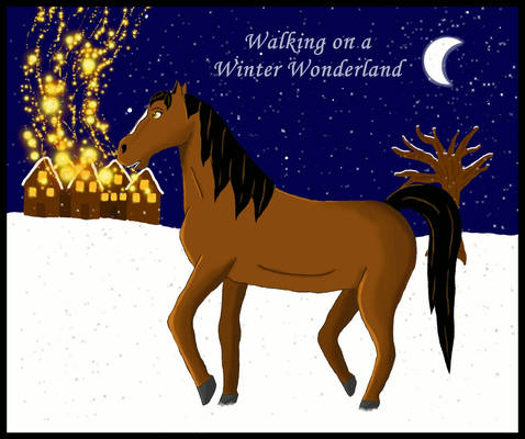 Lady - Walking in a Winter Wonderland