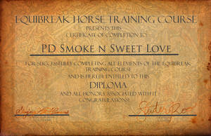 PD Smoke N Sweet Love Diploma