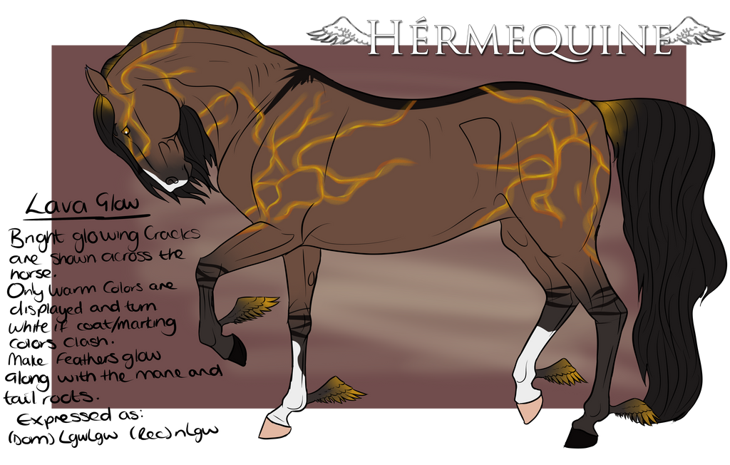 Hermequine Mutation - Lava Glow