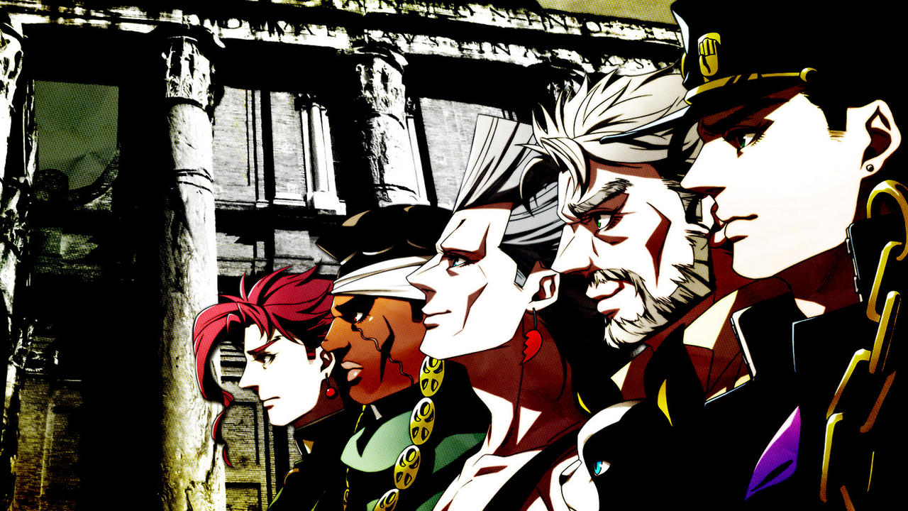 JoJo's Bizarre Adventure - Wallpaper by iFab on DeviantArt