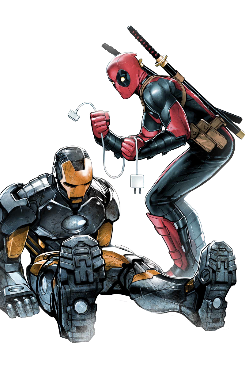 Ironman Deadpool Render by Franky4FingersX2 on DeviantArt