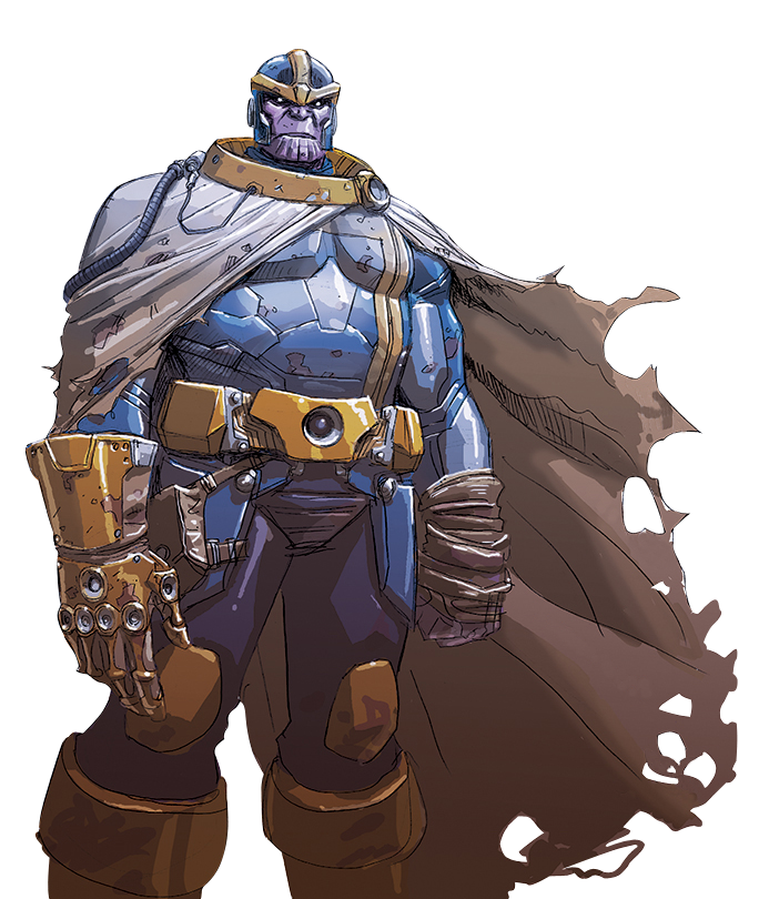 Thanos Render by Franky4FingersX2 on DeviantArt