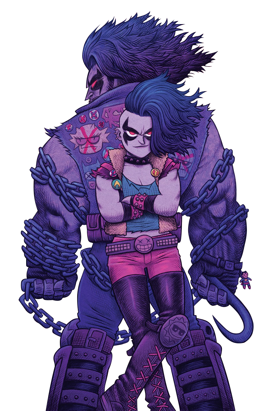 Crush And Lobo render by Franky4FingersX2 on DeviantArt