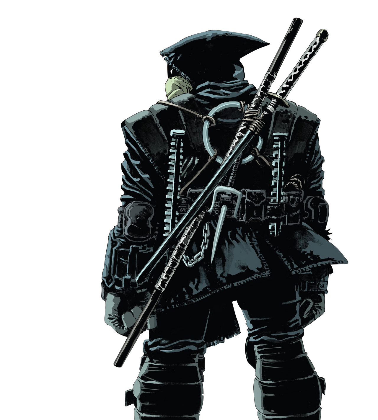 TMNT Last Ronin transparent render by Franky4FingersX2 on DeviantArt